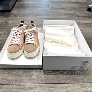 Chloe Ballet Pink Sneakers 38